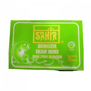 SAHIR MINI FISH BURGER 30S 1X1.1KG  