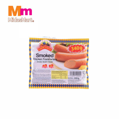 Farm Best Smoked Frankfurter 1x340g