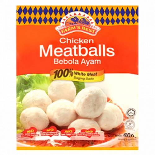 F/BEST MEATBALL PLAIN 1 x 400G  