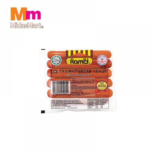 Ramly Beef Frankfurter 1x340g Ramly Beef Frankfurter 1x340g