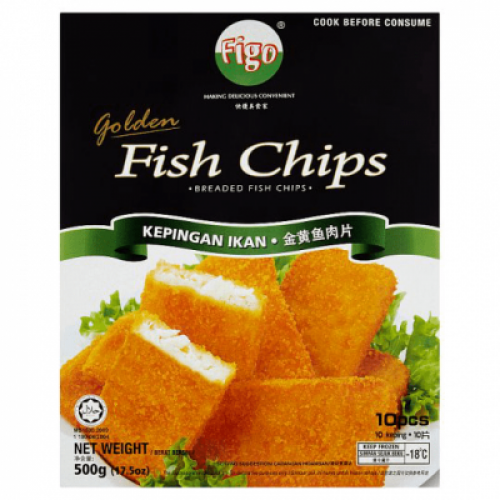 FIGO GOLDEN FISH CHIPS 1 x 500G  