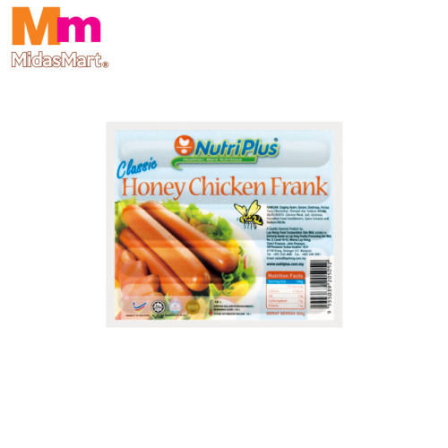 NUTRIPLUS CLASSIC HONEY CHICKEN FRANKFURTERS (300G)
