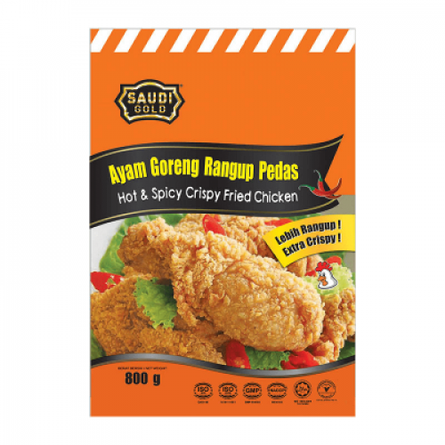 SAUDI HOT&SPICY FRIED CHICKEN 1X800G