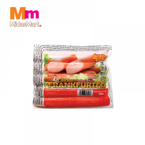 Farm Gold Chicken Frankfurter 1x300g 