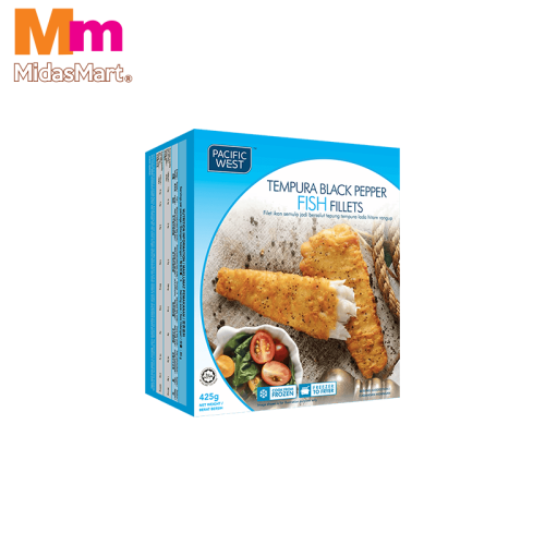 PACIFIC WEST TEMPURA BLACK PEPPER FISH FILLETS (40