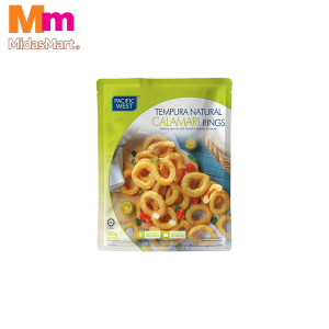 PACIFIC WEST TEMPURA CALAMARI RINGS (500G)