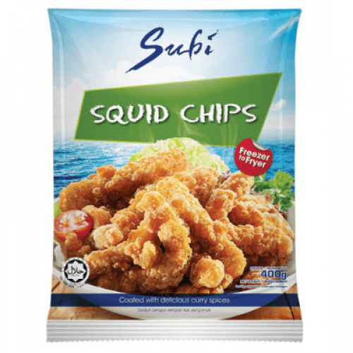 SUBI CRUNCHY SPICED SQUID 1X400G