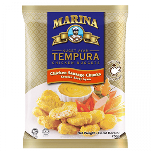 MARINA TEMPURA CHICKEN NUGGET SAUSAGE 1X750G