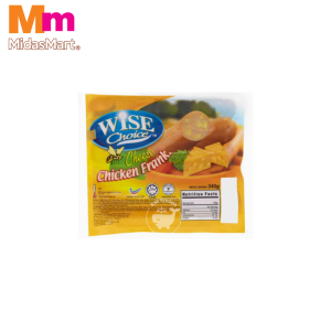 WISE CHOICE CHEESE CHICKEN FRANKFURTERS (340G)