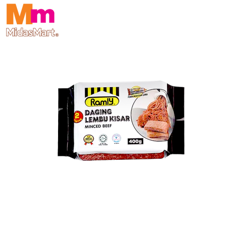RAMLY BEEF MINCE (LEMBU KISAR) (400G)