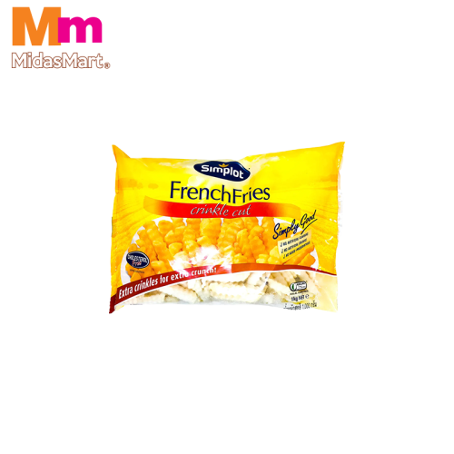 SIMPLOT CRINKLE CUT FRENCH FRIES (1KG)
