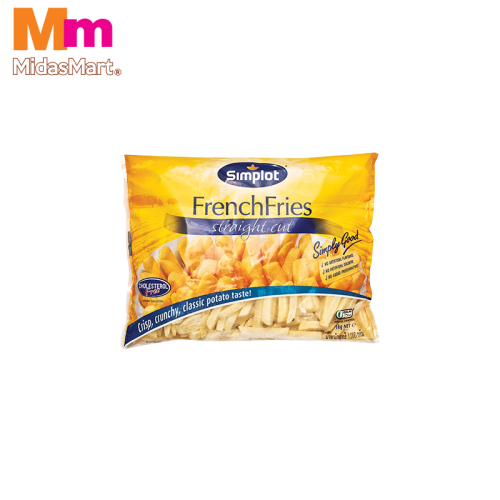 SIMPLOT STRAIGHT CUT FRENCH FRIES (1KG)