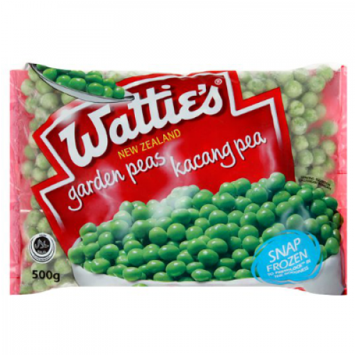 WATTIES GREEN PEAS 1 x 500G