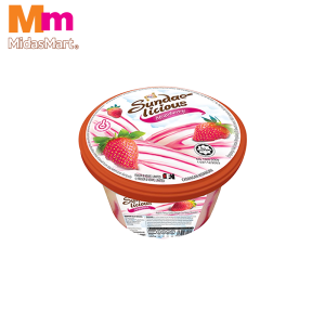 KING'S SUNDAE LICIOUS STRAWBERRY (800ML)