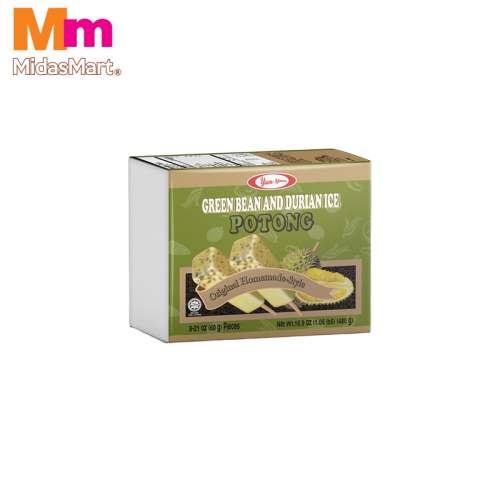 YUM2 GREEN BEAN & DURIAN ICE POTONG (6S X 60ML)