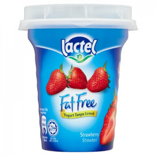 LACTEL FATFREE YGT S/BERRY 1X125G  