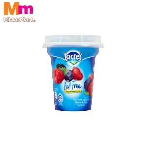 LACTEL FAT-FREE MIXED BERRY YOGURT (130G)