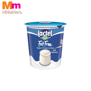 LACTEL FAT-FREE NATURAL YOGURT (130G)