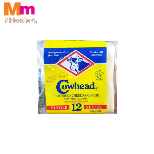 COWHEAD PROCESSED CHEDDAR CHEESE (250G)