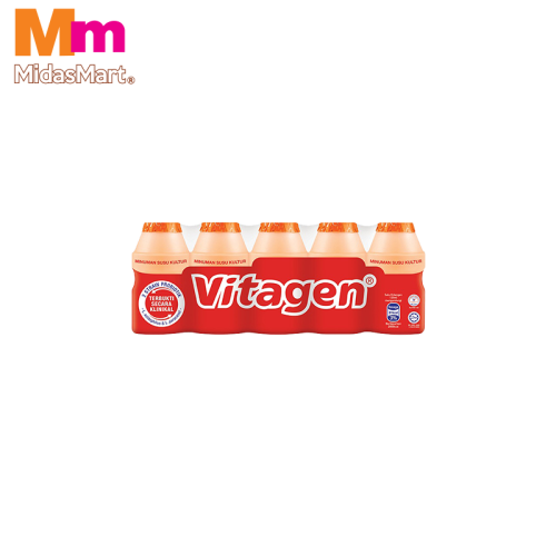 VITAGEN ORANGE CULTURED MILK (5 X 125ML)