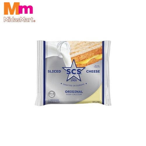 SCS ORIGINAL CHEESE SLICES (200G)