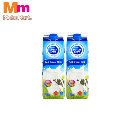 DUTCH LADY PASTEURIZED MILK TWIN PACK (2 X 1L)
