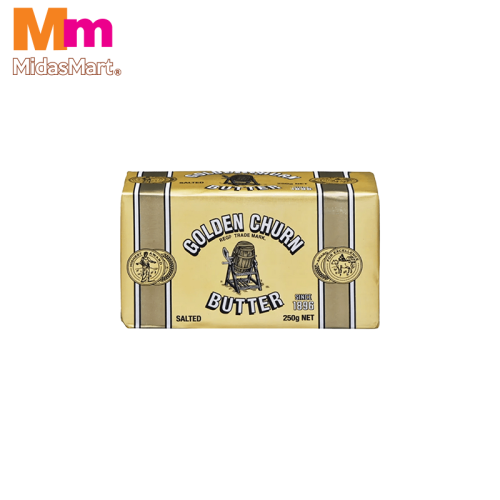GOLDEN CHURN SALTED BUTTER (250G)
