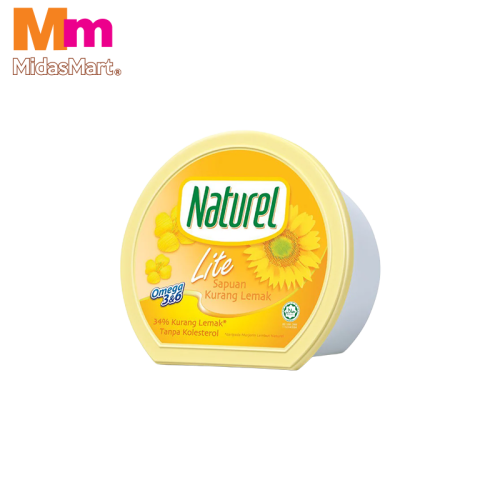 NATUREL REDUCED FAT MARGARINE (250G)