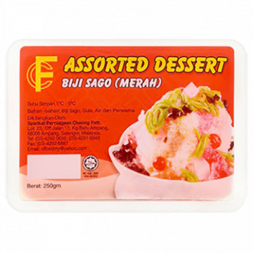 CF BIJI SAGU MERAH 1X250G