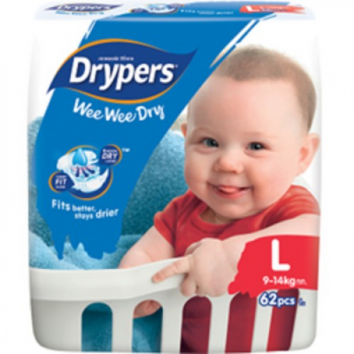 DRYPERS WEE WEE DRY MEGA L58 1X1PACK