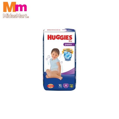 HUGGIES DRY PANTS SUPER JUMBO PACK - SIZE XL (40'S
