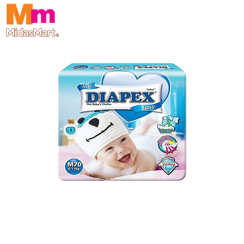 DIAPEX EASY MEGA PACK - SIZE M (70'S)
