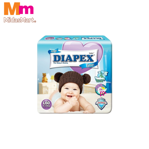 DIAPEX EASY MEGA PACK - SIZE L (60'S)