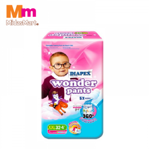 DIAPEX PANTS SUPER JUMBO XXL36 1X36S