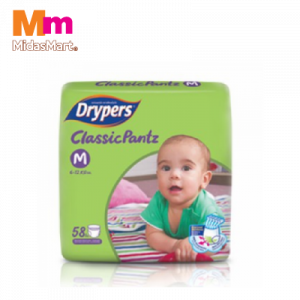 DRYPERS CLASSIC PANTZ MEGA M58 1X58'S