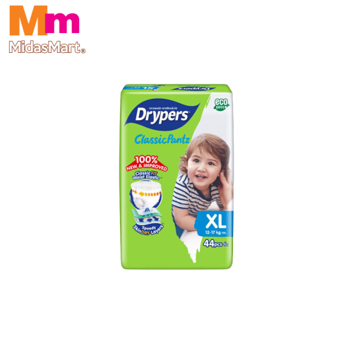 DRYPERS CLASSIC PANTZ MEGA PACK - SIZE XL (44'S)