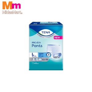 TENA PANTS PLUS LARGE (8 PIECES)