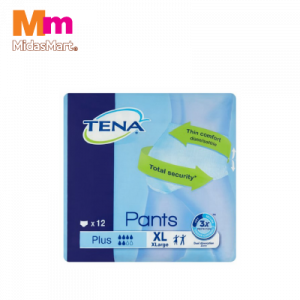 TENA PANTS PLUS XL 1X12S
