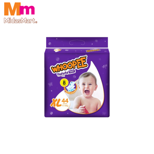 WHOOPEE DIAPER MEGA PACK - SIZE XL (44'S)