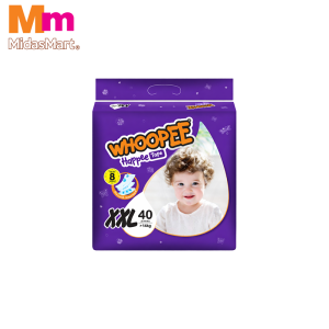 WHOOPEE DIAPER MEGA PACK - SIZE XXL (40'S)