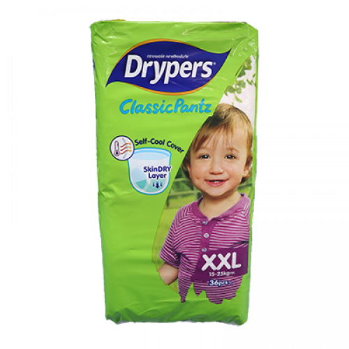 DRYPERS CLASSIC PANTZ MEGA PACK XXL36 1X36'S