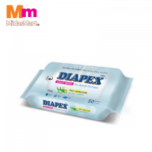 DIAPEX ADULT WIPES 1X50'S