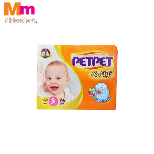 PET PET MEGA PACK - SIZE S (76'S)