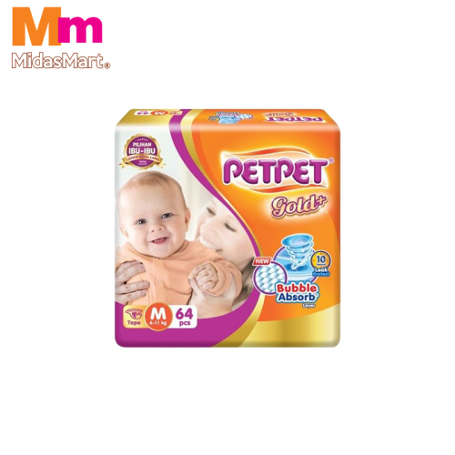 PET PET MEGA PACK - SIZE M (64'S)