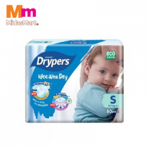 DRYPERS WEE WEE DRY MEGA NB80 1X1PACK