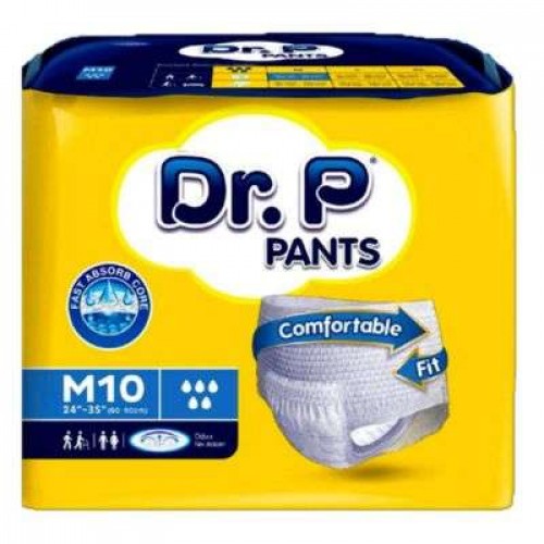 DR P BY TENA PANTS M10 1X10'S