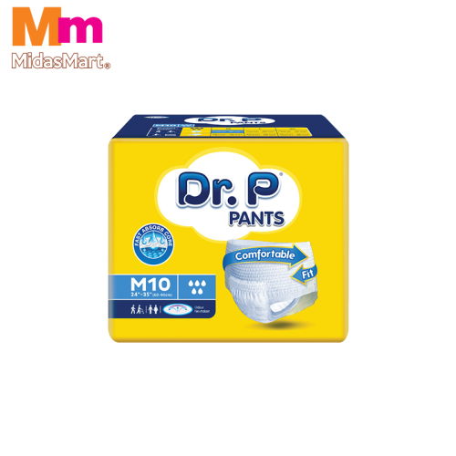 DR. P BY TENA PANTS MEDIUM (10 PIECES)