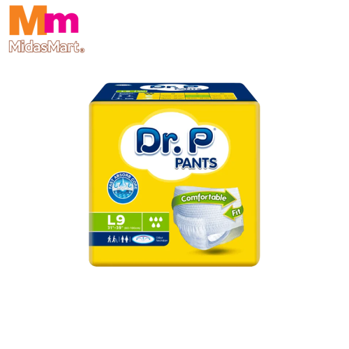 DR. P BY TENA PANTS LARGE (9 PIECES)