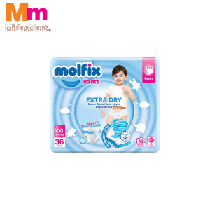 MOLFIX EXTRA DRY PANTS JUMBO - SIZE XXL (36'S)