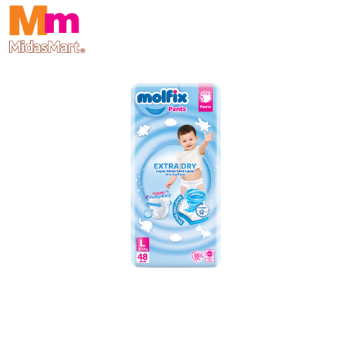 MOLFIX EXTRA DRY PANTS JUMBO - SIZE L (48'S)